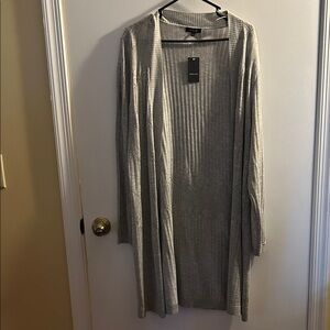 Verve Ami Light Gray Cardigan